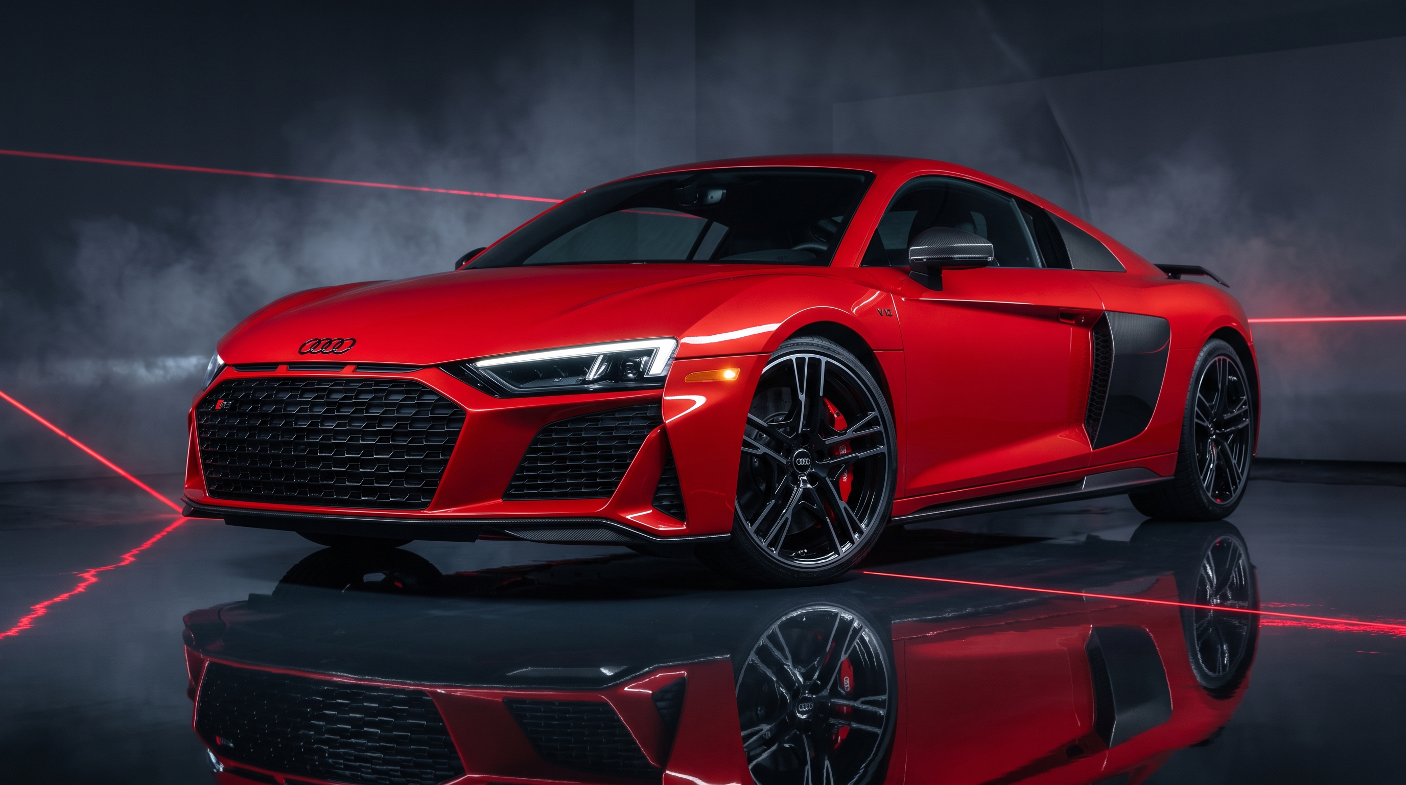 Audi R8 Qırmızı