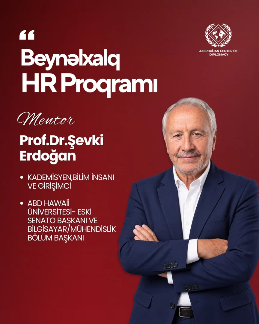 Prof. Dr. Şevki Erdoğan · International HR Programme