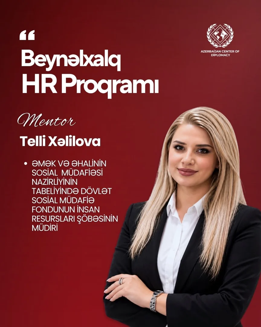 Telli Xəlilova · International HR Programme