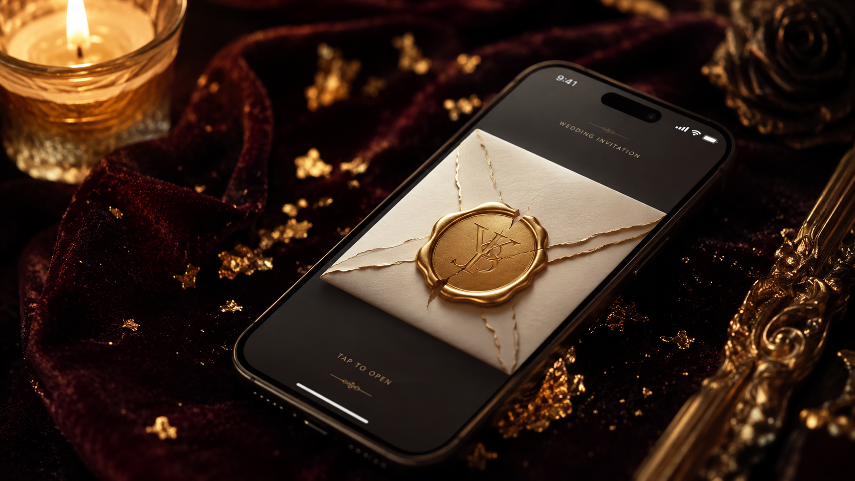 Animated Wax Seal and 3D Envelope Opening in Digital Invitations: Classic and Technology Blend