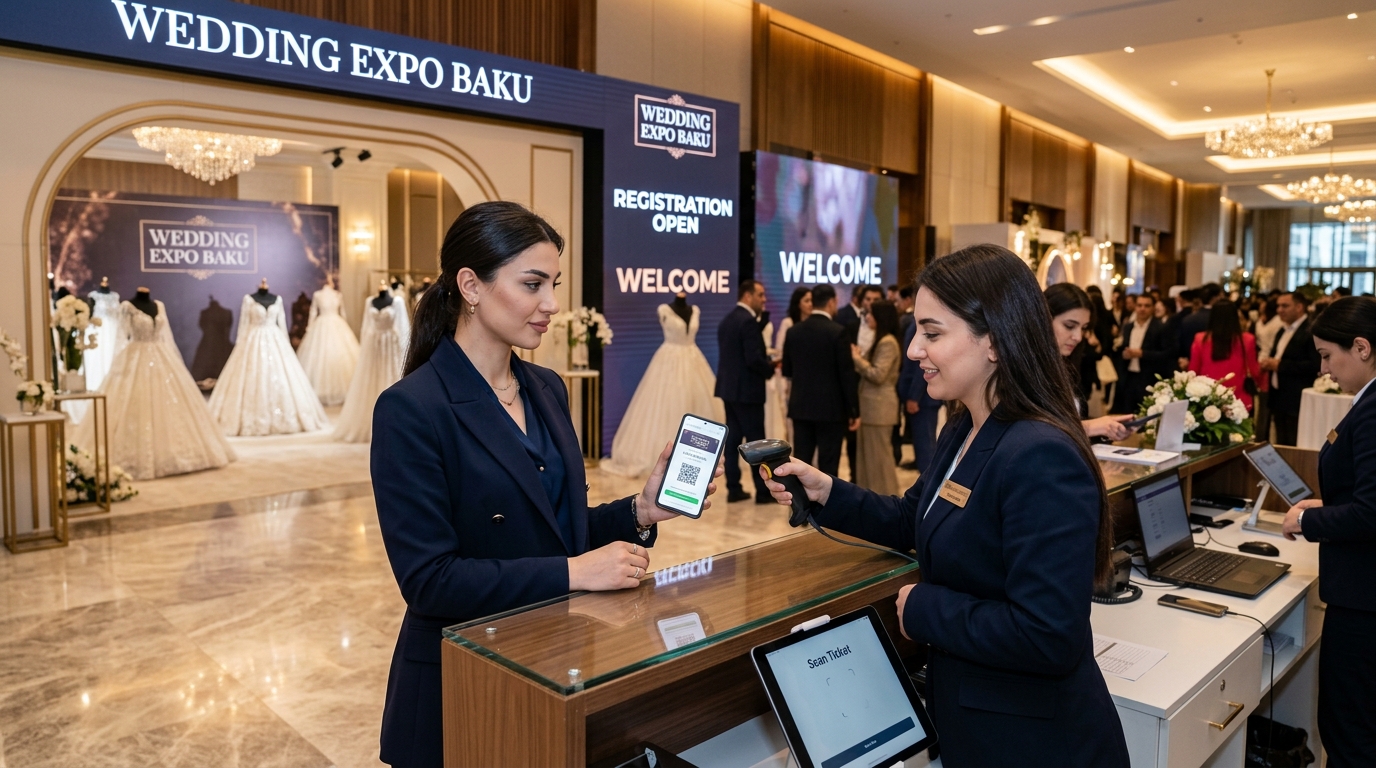 Wedding Expo Bakı Dəvətnaməsi: Azərbaycan Toy Sərgisi Biletləri və Elektron Qeydiyyat