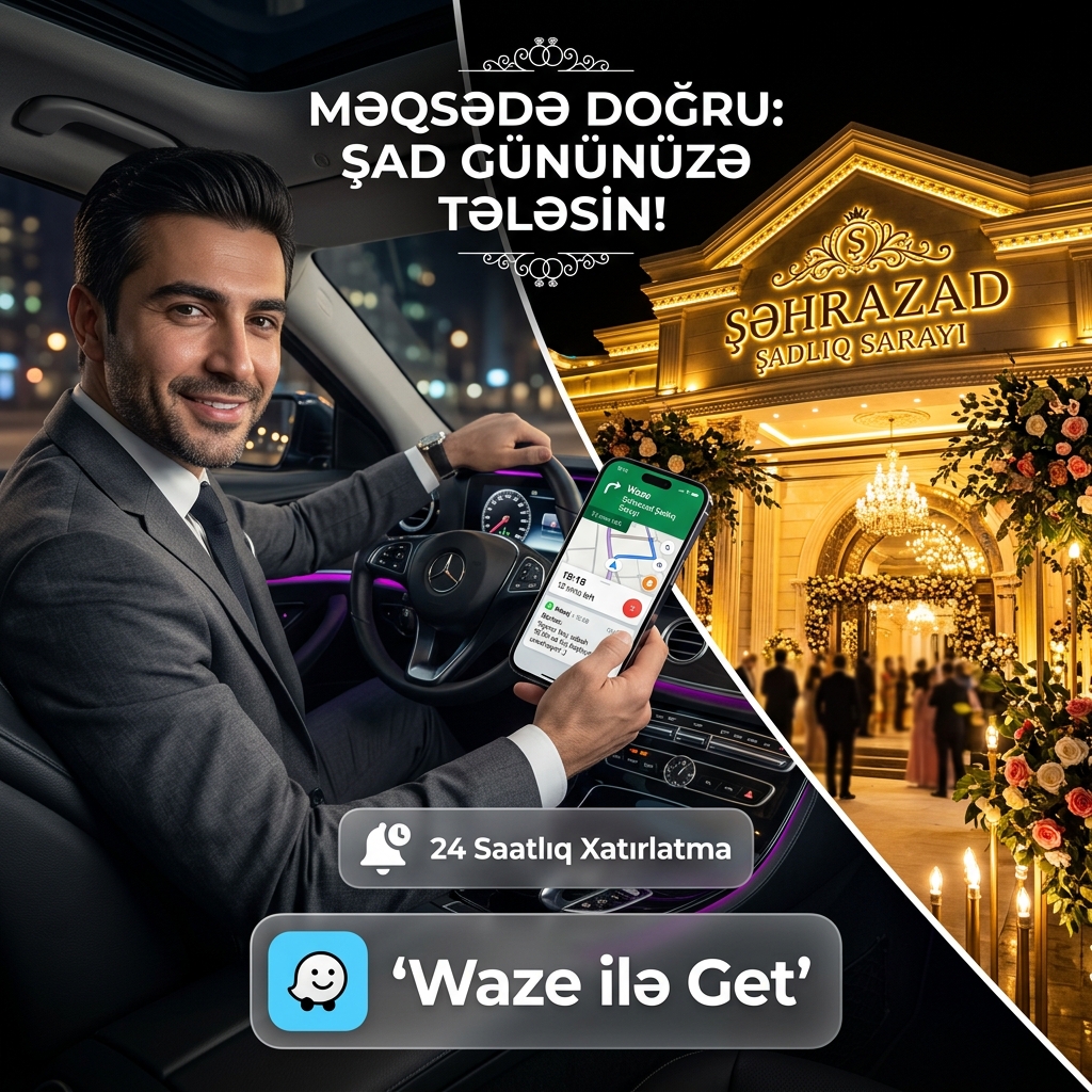 Direct Waze Navigation Links for Wedding Guests: 1-Click GPS Route & 24-Hour WhatsApp Reminders