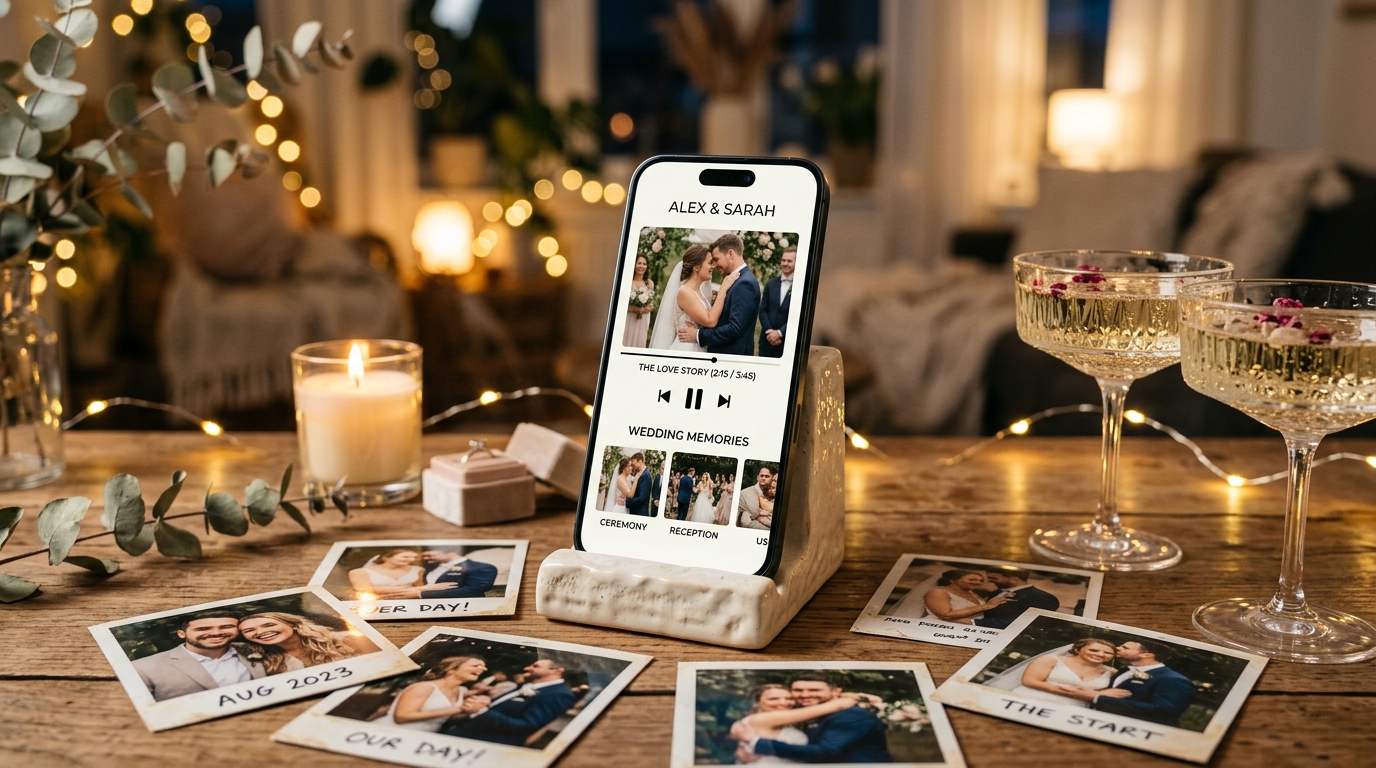 Toy Dəvətnaməsi Üçün Fotoqalereya Və Love Story Video Çarxı: Xatirələrinizi Qonaqlarla Bölüşün