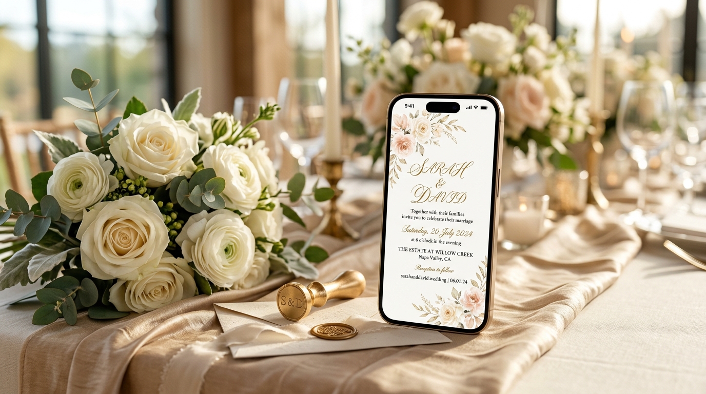 How to Create an Online Wedding Invitation in 2026? (Prices, Templates & RSVP Guide)
