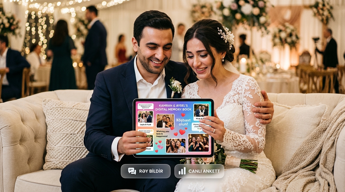 Qonaqlar üçün Sual-Cavab və Rəy Formu: Rəqəmsal Xatirə Kitabı və Canlı Qonaq Anketi