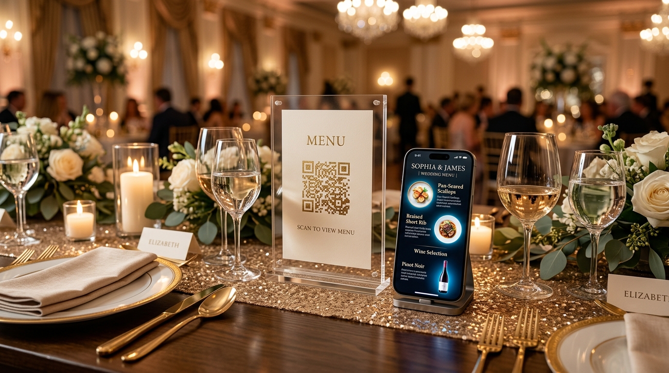 Şadlıq Sarayı Və Toylar Üçün Rəqəmsal Menyu (Digital Menu): İnteraktiv Yemək Və İçki Kartları