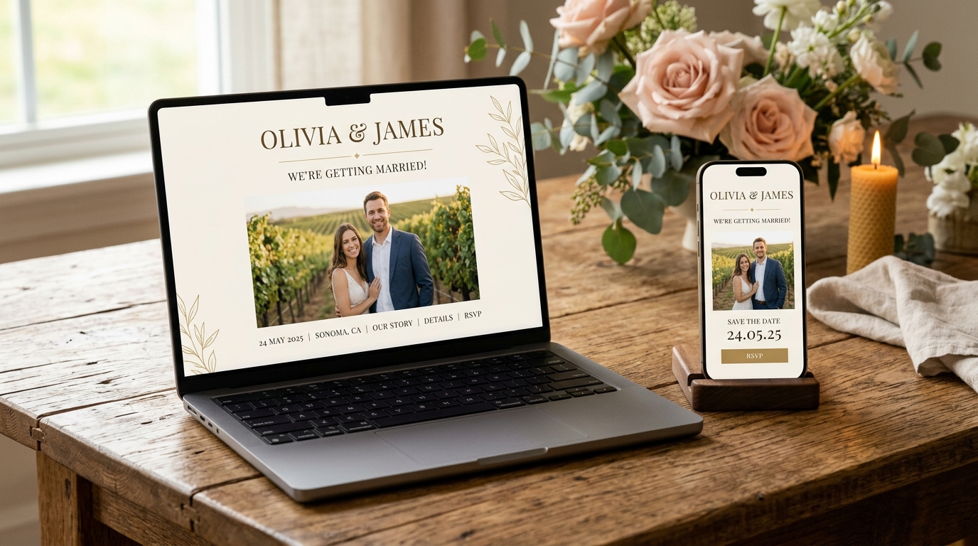 Why Are Website Formatted Wedding Invitations Popular in 2026? (All Details in One Link)